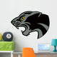Black panther head Wall Decal