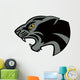 Black panther head Wall Decal