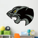 Black panther head Wall Decal