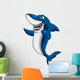 Happy shark Wall Decal