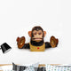 Mechanical Chimp Wall Decal