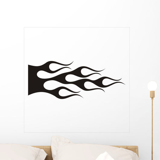 Fire Flames Wall Decal
