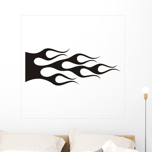 Fire Flames Wall Decal