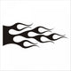 Fire Flames Wall Decal