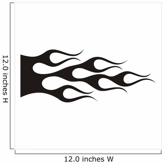Fire Flames Wall Decal