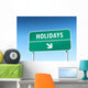 Holidays Wall Mural