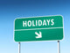 Holidays Wall Mural