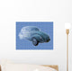 Transparent Illustration Classic Volkswagen Wall Decal