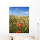Flowers Corn Field Wall Decal