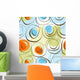 Abstract Floral Seamless Pattern Wall Decal