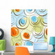 Abstract Floral Seamless Pattern Wall Decal