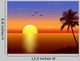 Sunset with Palmtree Silhouette