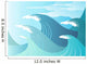 High Seas - Huge waves break Wall Mural