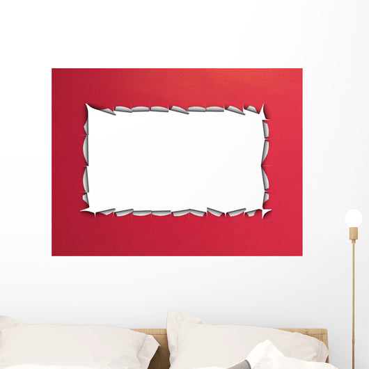 Frame Ripped Wall Mural