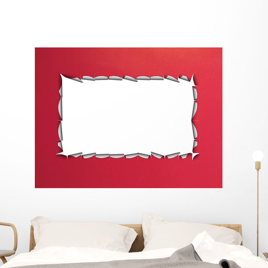 Frame Ripped Wall Mural