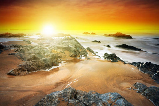 Amazing Sunset Atlantic Ocean