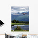 Red Floatplane Landing Wall Mural