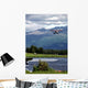 Red Floatplane Landing Wall Mural