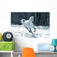 Skipping White Horse Wall Decal