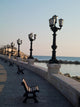 Embankment in Bari Wall Mural