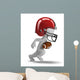 American Football Wall Decal
