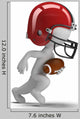 American Football Wall Decal