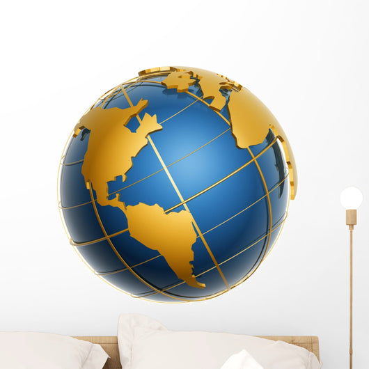 Globe Wall Decal