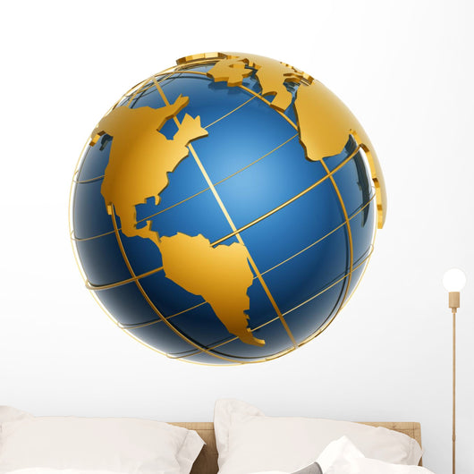 Globe Wall Decal