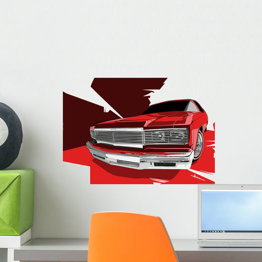 Lowrider 4 Wall Decal