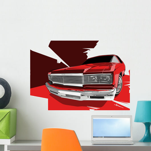 Lowrider 4 Wall Decal