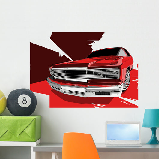Lowrider 4 Wall Decal