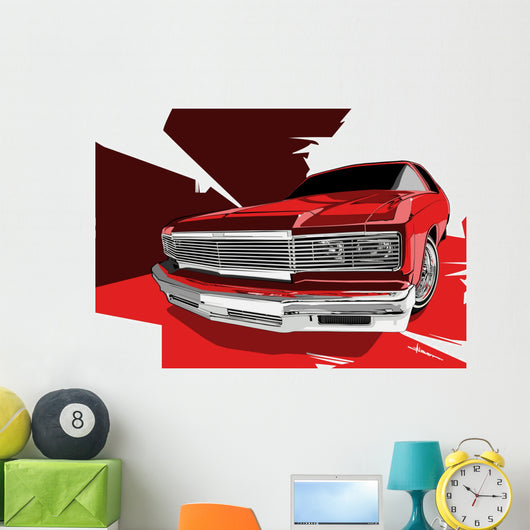 Lowrider 4 Wall Decal