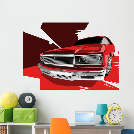 Lowrider 4 Wall Decal