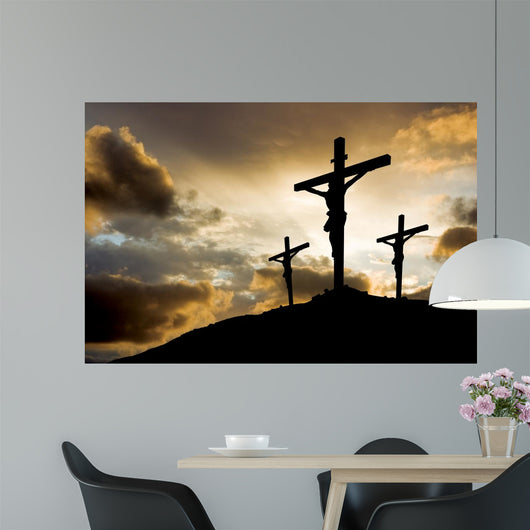 Three Crosses Sunset