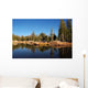 Forest Lake Reflection Wall Decal