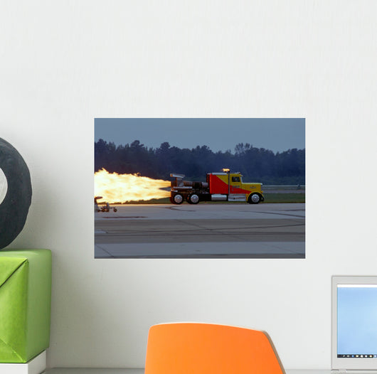 Jet Truck Wall Mural