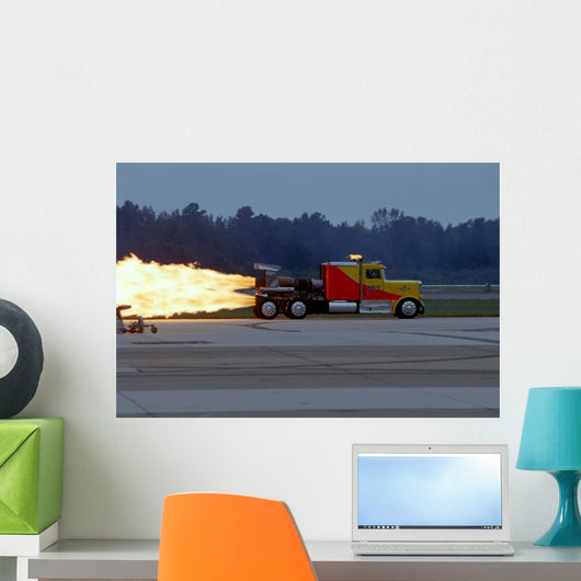 Jet Truck Wall Mural