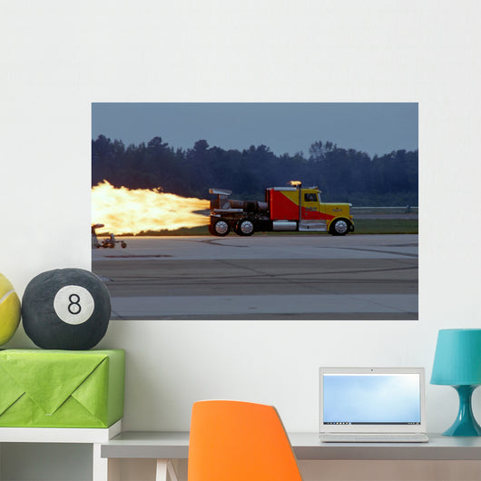 Jet Truck Wall Mural