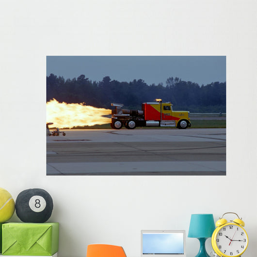 Jet Truck Wall Mural
