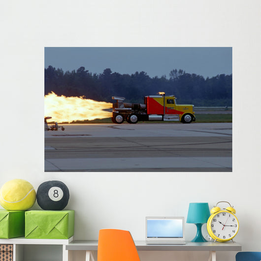 Jet Truck Wall Mural