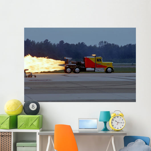 Jet Truck Wall Mural