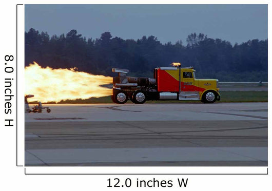 Jet Truck Wall Mural