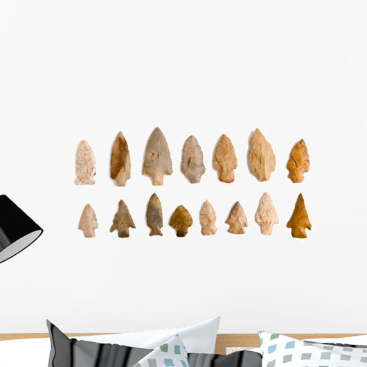 Various Arrowheads Wall Decal Sticker Set