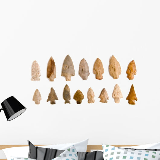 Various Arrowheads Wall Decal Sticker Set