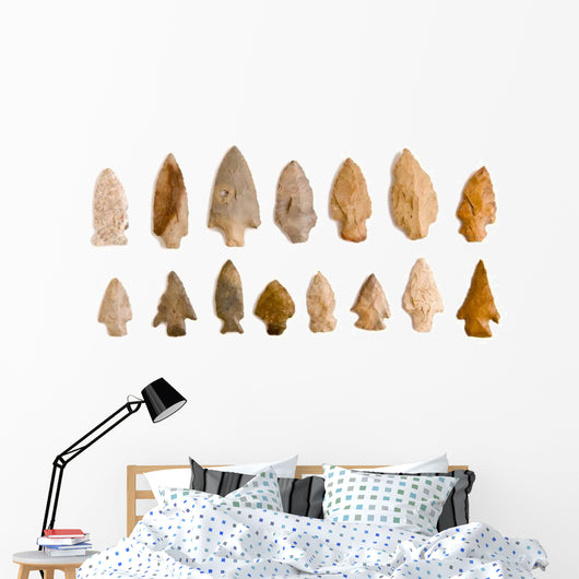 Various Arrowheads Wall Decal Sticker Set