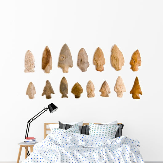 Various Arrowheads Wall Decal Sticker Set