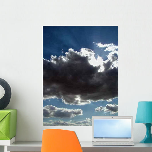 Black Cloud Wall Decal