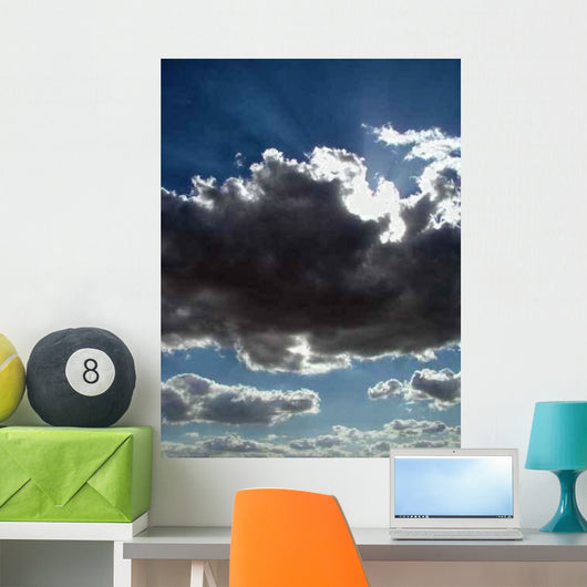 Black Cloud Wall Decal