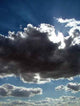 Black Cloud Wall Decal