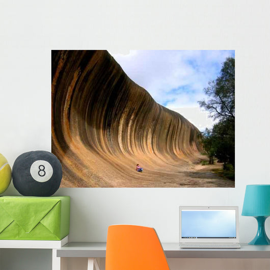 Wave Rock Wall Decal